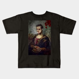 Even The Mona Lisa's Falling Apart Kids T-Shirt